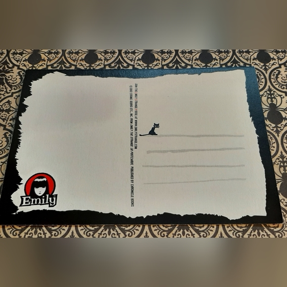 Emily the strange - Vintage postcard - Picture 2 of 3